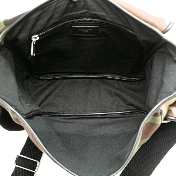 Auth Saint Laurent Canvas Camouflage #169998S59B - Picture 4 of 11